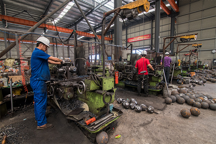 项城网架配件车间